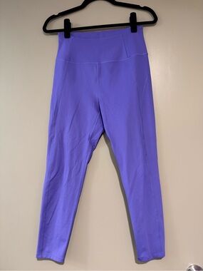 Girlfriend Collective medium leggings and Tommy bra set in Wild Iris